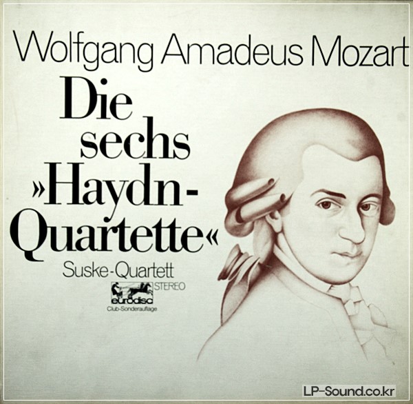 MOZART / SUSKE QUARTET / HAYDN QUARTETTE / EURODISC 3LP BOX