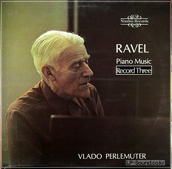 RAVEL PIANO WORKS VLADO PERLEMUTER  NIMBUS 2101-3 3LP