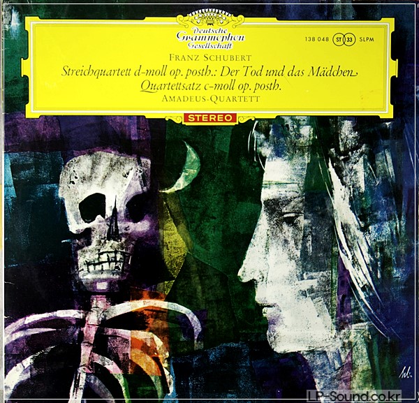 SCHUBERT - AMADEUS QUARTET DEATH AND THE MAIDEN SLPM 138 048