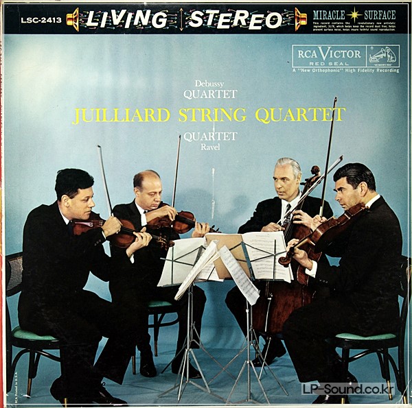 DEBUSSY-RAVEL QUARTETSJUILLIARD QUARTETRCA LIVING STEREO SD LSC-2413