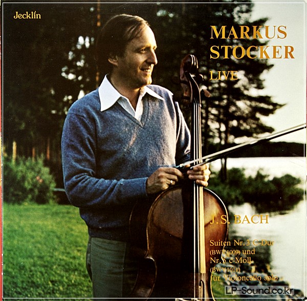 MARKUS STOCKER J.S.BACH SUITEN CELLO NO.3/5   SOLO SWISS  LIVE