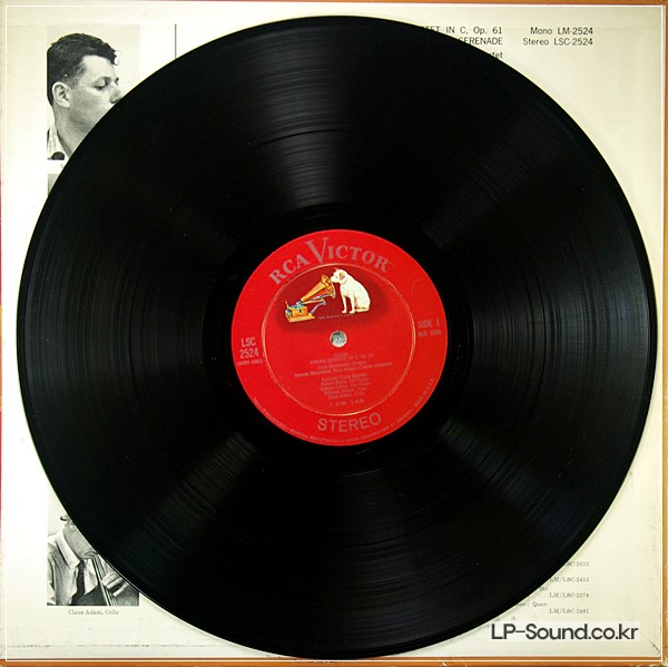 DVORAK WOLF STRING QUARTETJUILLIARD QUARTET RCA  LSC 2524