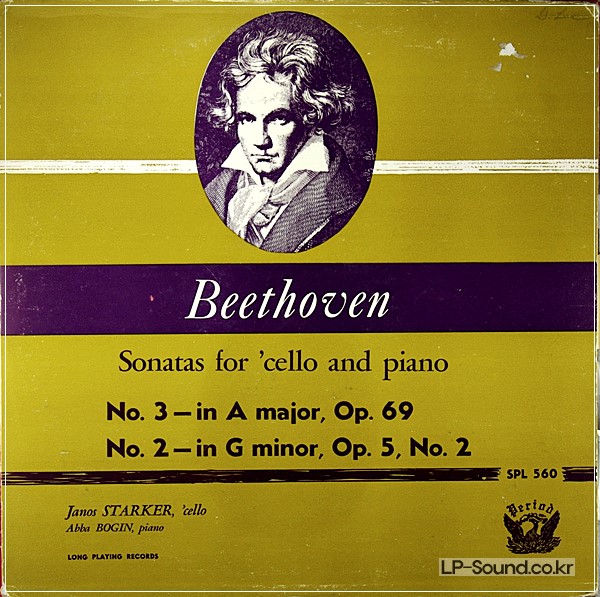 JANOS STARKER - BOGIN / BEETHOVEN / PERIOD SPL 560