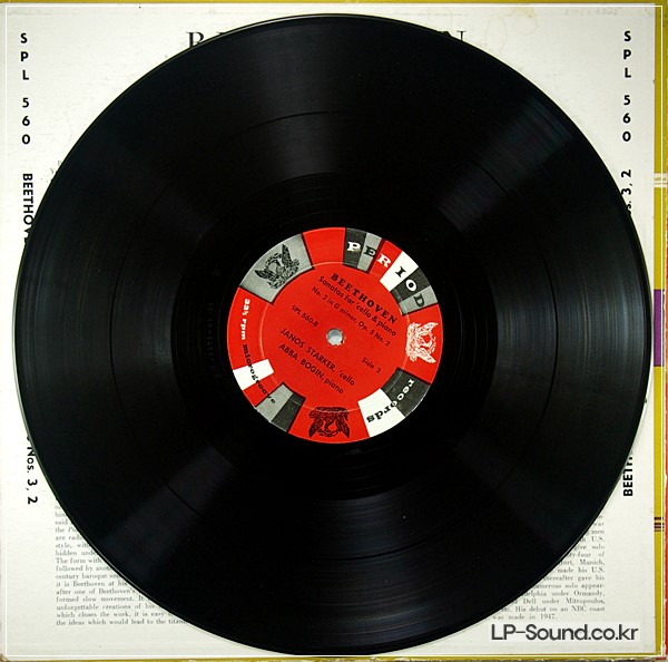 JANOS STARKER - BOGIN / BEETHOVEN / PERIOD SPL 560