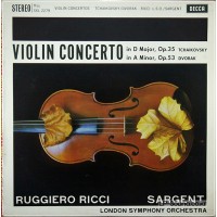 TCHAIKOVSKY /DVORAK VIOLIN CTOS SARGENT RUGGIERO RICCI SXL 2279