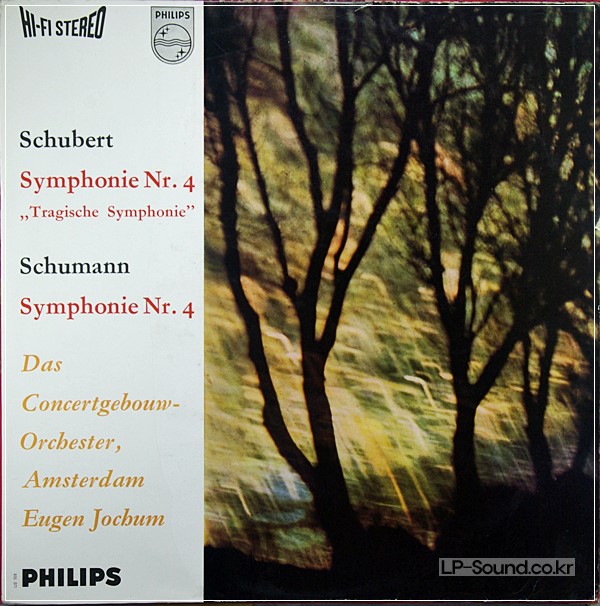 SCHUBERT / SCHUMANN SYMPHONY NO.4 EUGEN JOCHUMPHILIPS HI-FI STEREO 835 071 AY