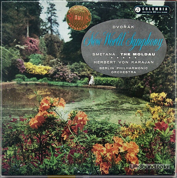 DVORAK - SYMPHONY NO. 5, SMETANA - THE MOLDAU / KARAJAN  SAX 2275 ED2