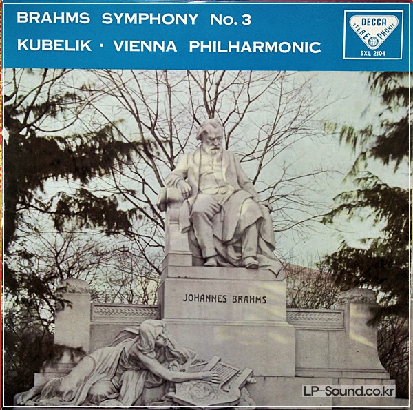 BRAHMS SYM NO 3, KUBELIK, VIENNA PHIL, SXL 2104