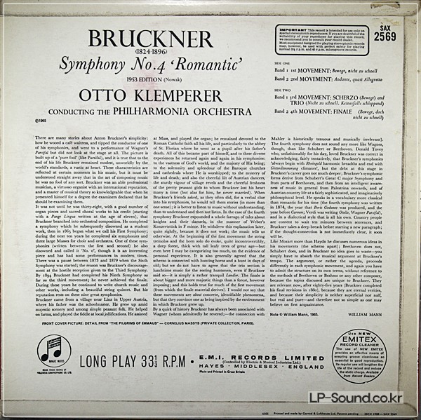 BRUCKNER SYMPHONY NO.4 