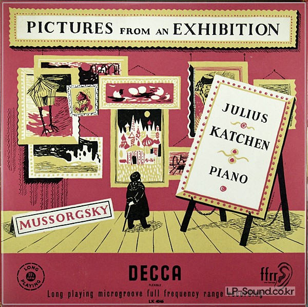 KATCHEN PICTURES AT AN EXHIBITION 1. PRESSING DECCA LK 4046 MONO