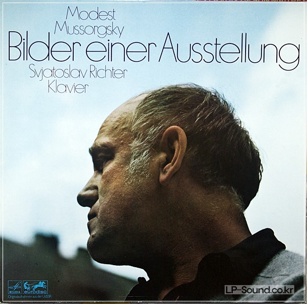 RICHTER PIANO - MUSSORGSKY PICTURES AT EXHIBITION MELODIYA EURODISC