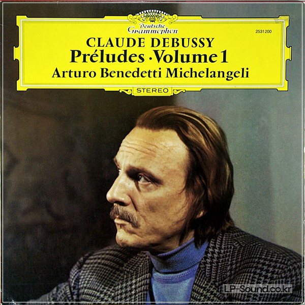 CLAUDE DEBUSSY PRELUDES. VOLUME.1/MICHELANGELI DG 2531 200