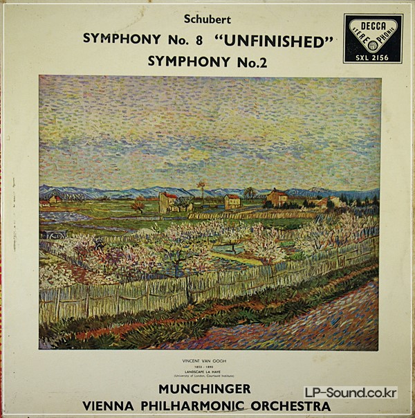 SCHUBERT / MUNCHINGER/SYMPHONY NO. 8.NO.2 SXL 2156