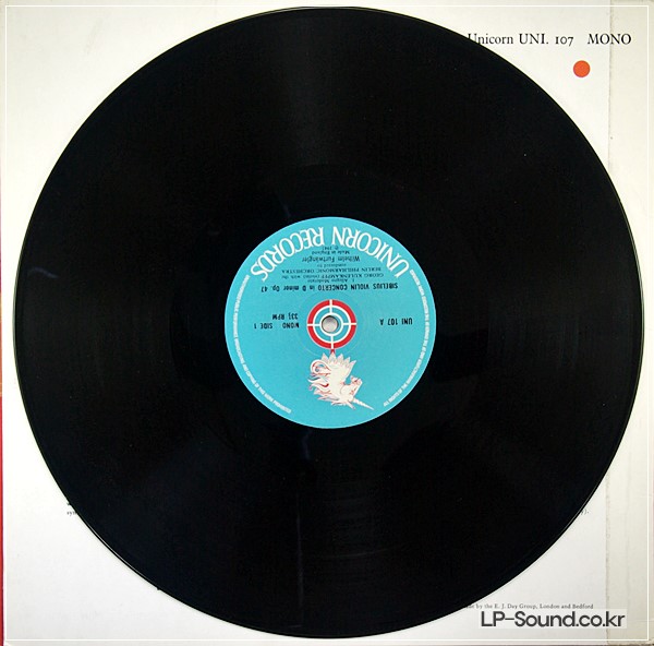 JEAN SIBELIUS -GEORG KULENKAMPFF VIOLIN CONCERTO IN D MINOR OP.47