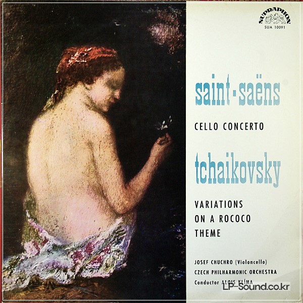 CHUCHRO CELLO CONCERTO SAINT-SAENS / TCHAIKOVSKY - KLIMA SUPRAPHON SUA 10091