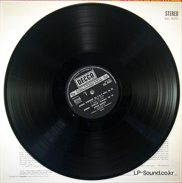 DVORAK 'NEW WORLD' /OTHELLO OVERTURE /LSO KERTESZ SXL 6291