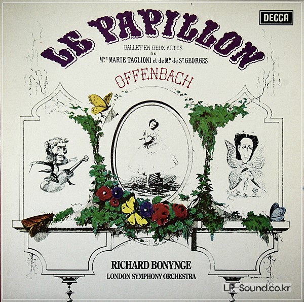 BONYNGE, LONDON SYMPHONY: OFFENBACH: LE PAPILLON.SXL 6588