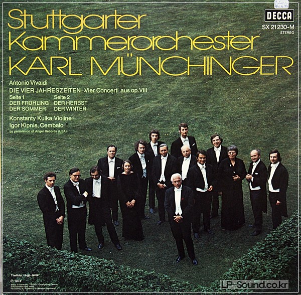 ANTONIO VIVALDIKARL MUNCHINGER / STUTTGARTER KAMMER ORCHESTE SX21230M