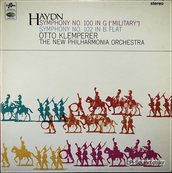 HAYDN: SYMPHONY NOS. 100 & 102 - OTTO KLEMPERER **COLUMBIA SAX 5266 ED1