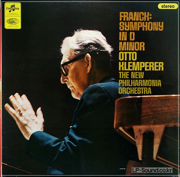 FRANCK SYMPHONY IN D MIN THE NEW PHILHARMONIA ORCH OTTO KLEMPERER SAX 5276
