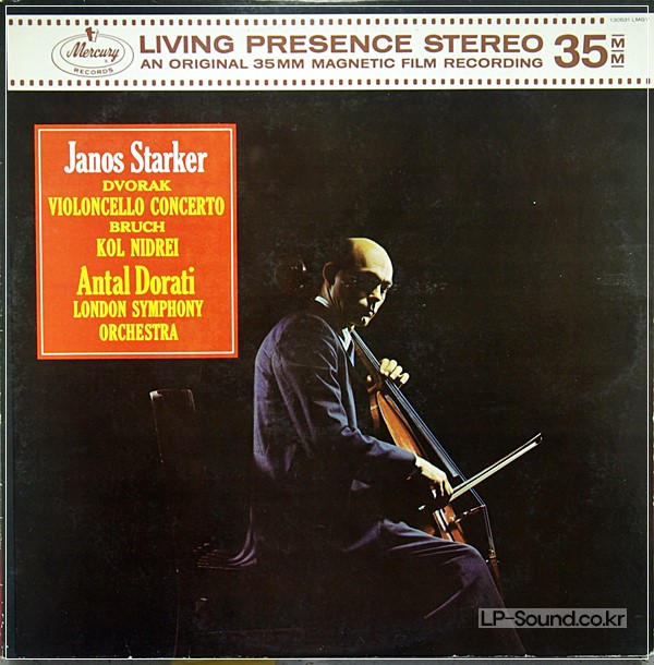 DVORAK CELLO CONC/BRUCH KOL NIDRE JANOS STARKER LMGY 130531