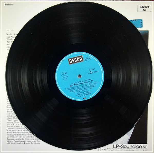 RICHARD STRAUSS,SYMPHONIE-ORCHESTER DES BAYERISCHEN RUNDFUNKS,GEORG