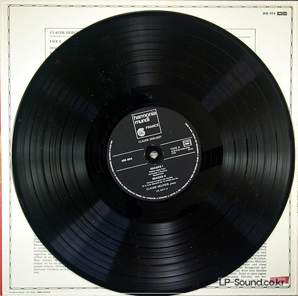 CLAUDE HELFFER PICTURES / CHILDREN'S CORNER DEBUSSY - HARMONI MUNDI HM 954