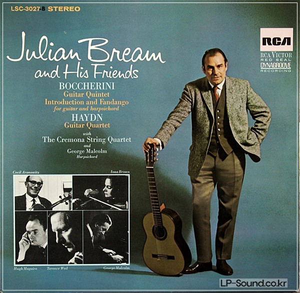 BOCCHERINI : GUITAR QUINTET / INTRODUCTION & FANDANGO // HAYDN : GUITAR