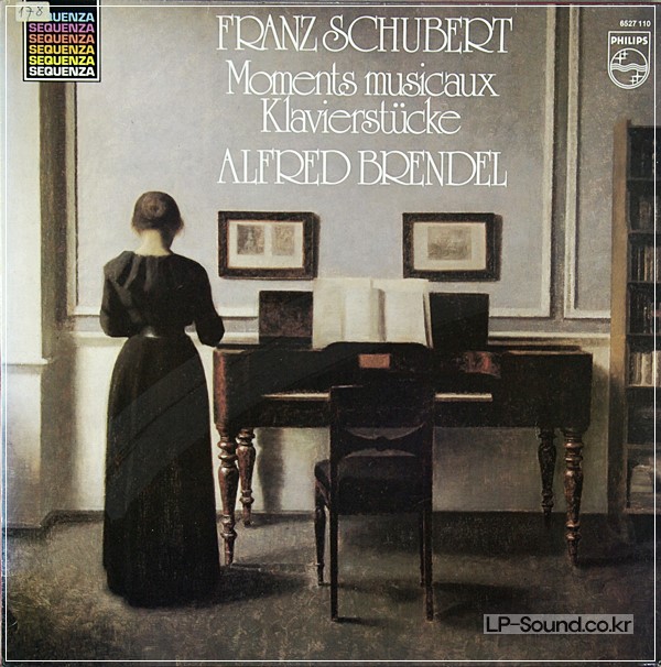 SCHUBERT MOMENTS MUSICAUX ALFRED BRENDEL PHILIPS 6527 110