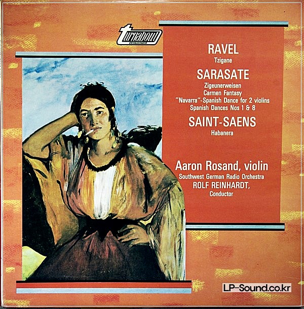 RAVEL - TZIGANE ETC / ROSAND / REINHARDT / TURNABOUT 34482 STEREO ED1 US