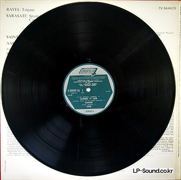 RAVEL - TZIGANE ETC / ROSAND / REINHARDT / TURNABOUT 34482 STEREO ED1 US