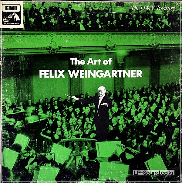 THE ART OF FELIX WEINGARTNER HMV TREASURY 3XLP  RLS 717