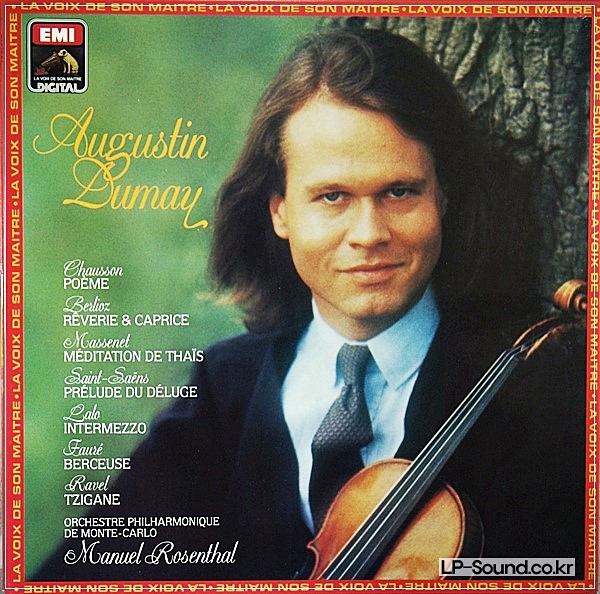 AUGUSTIN DUMAY VIOLIN ALLARD HARP RECITAL STEREO