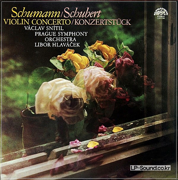 SCHUMANN / SCHUBERT VIOLIN CONCERTO / KONZERSTUCK VACLAV SNITIL1110 2288 G