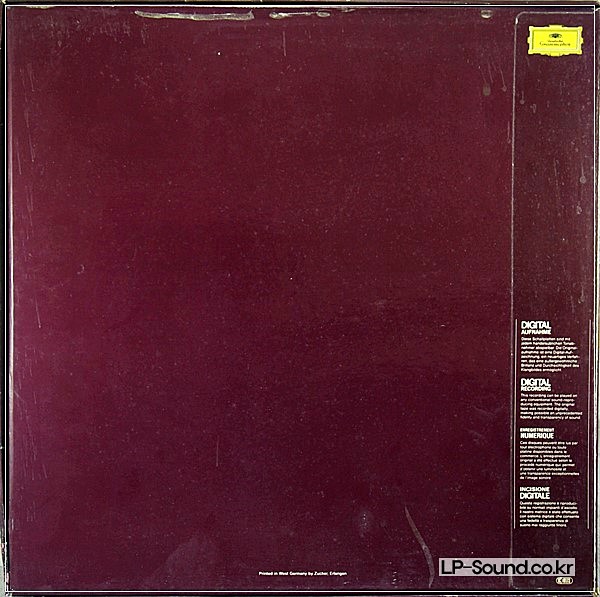 MAHLER - SYMPHONIE NO. 3 - NORMAN - ABBADO -DG 2741 010 2LP BOX