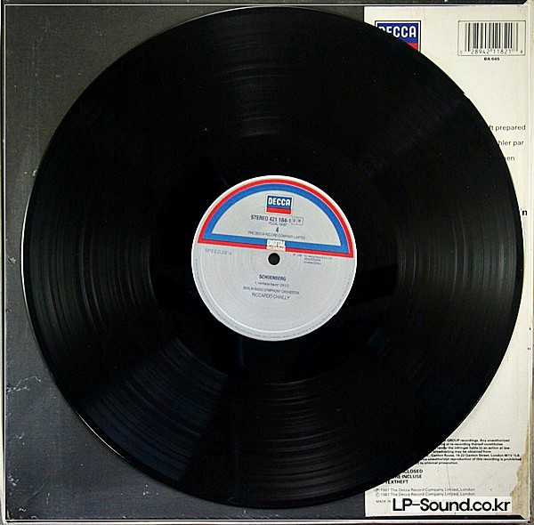 MAHLER SYMPHONY 10 CHAILLY RSO BERLIN DECCA DIGITAL 2 LP BOX