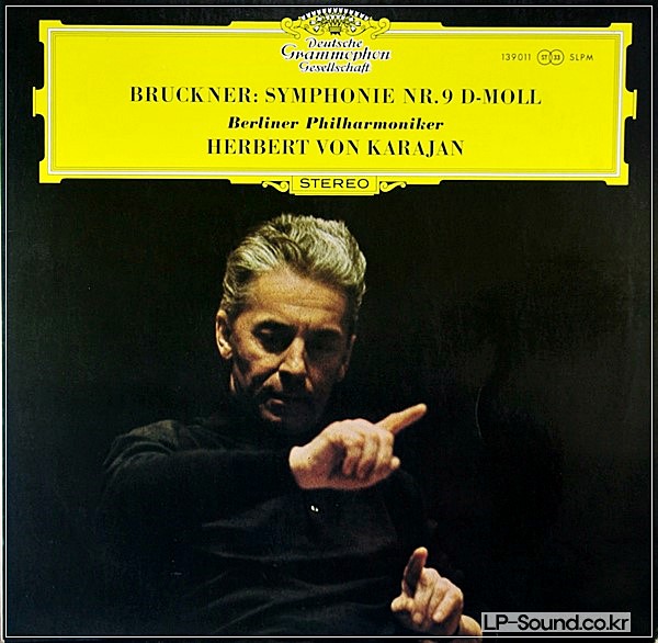 BRUCKNER SYMPHONIE NR 9 D-MOLL 139 011  HERBERT VON KARAJAN  139 011