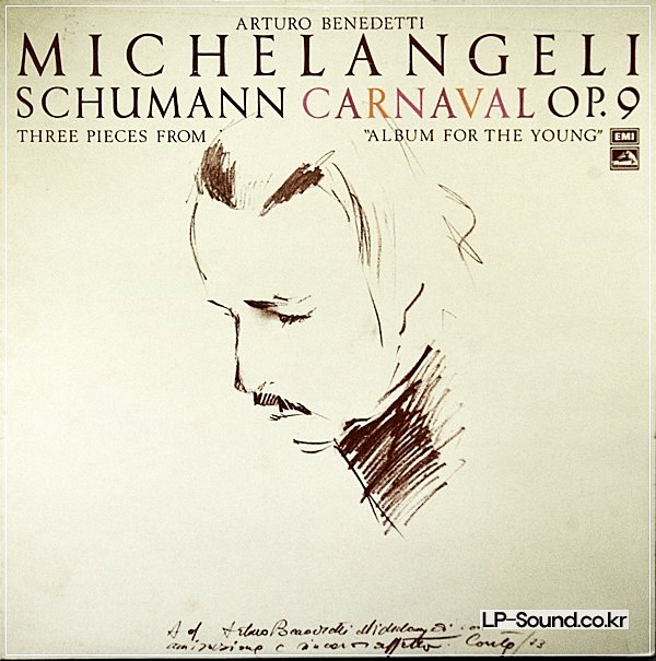 SCHUMANN CARNAVAL OP. 9 PIANO MICHELANGELI ASD 3129