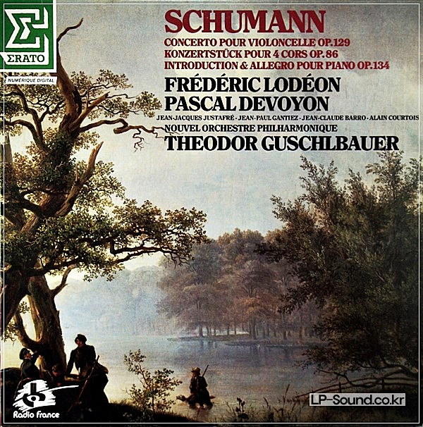 SCHUMANN CELLO CONCERTO *LODEON DEVOYON GUSCHLBAUER  ΕRATO  75126