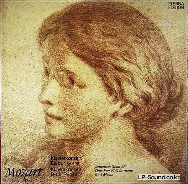 MOZART PIANO CONCERTOS K.449 & 450 ANNEROSE SCHMIDT MASUR ETERNA 826830
