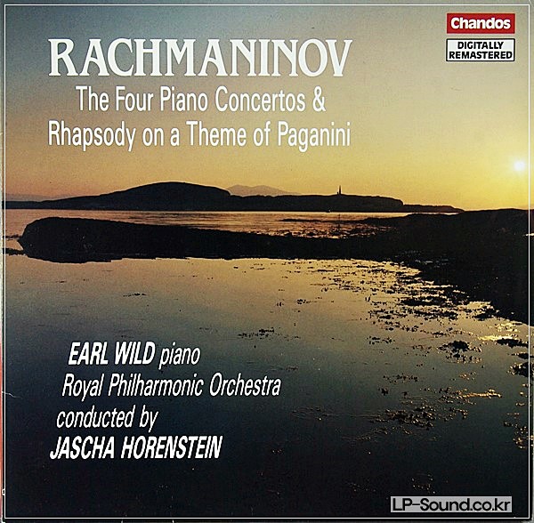 RACHMANINOV 4 CONCERTOS HORENSTEIN*EARL WILD DBRD 2011 2LP