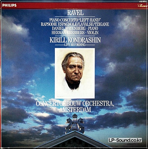 RAVEL TZIGANE KREBBERS KONSDRASHIN *LIVEPHILIPS DIGITAL 412 072-1