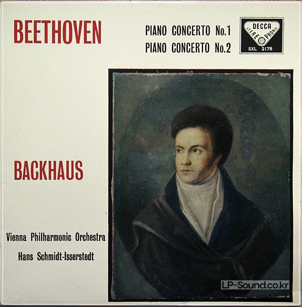 BEETHOVEN PIANO CONCERTO NO.1/2 BACKHAUS SXL 2178