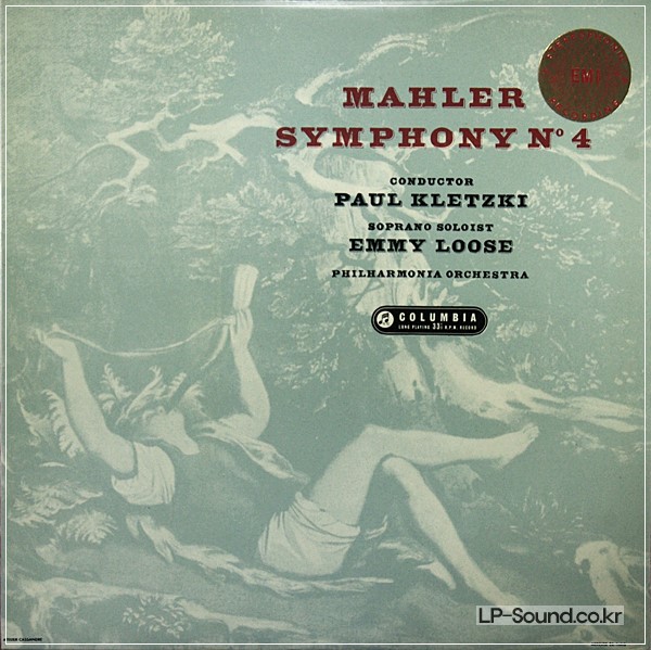 MAHLER, SYMPHONY NO.4, KLETZKI,  EMMY LOOSE  SAX 2345