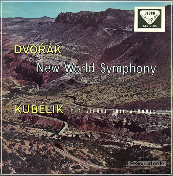 DVORAK NEW WORLD SYMPHONY KUBELIK / VPO  DECCA SXL 2005 WBg