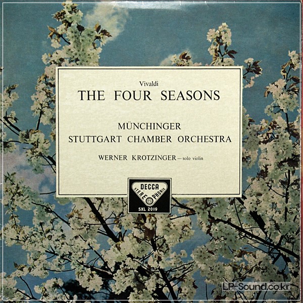 VIVALDI THE FOUR SEASONS LP KROTZINGER MUNCHINGER SXL 2019