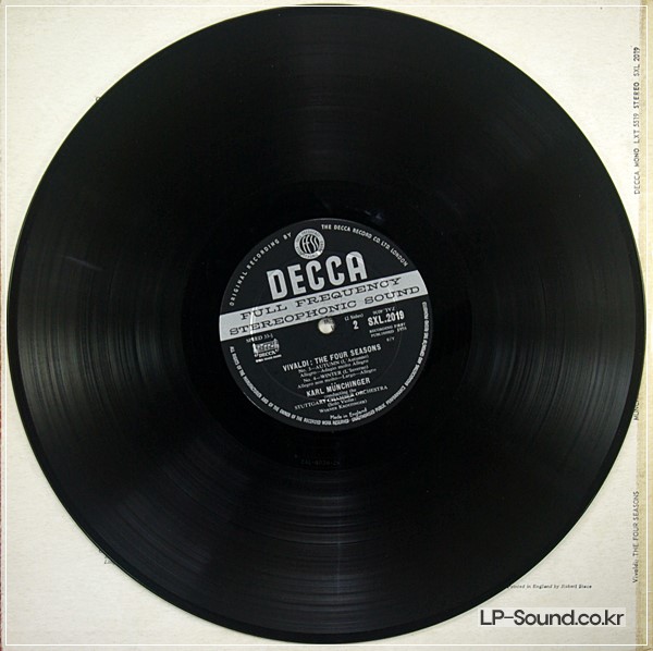 VIVALDI THE FOUR SEASONS LP KROTZINGER MUNCHINGER SXL 2019