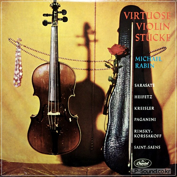 MICHAEL RABIN VIOLIN VIRTUOSO CAPITOL RAINBOW 10INCH