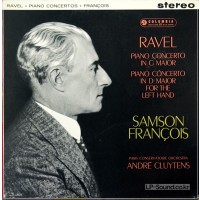 RAVEL: PIANO CONCERTOS - SAMSON FRANCOIS / CLUYTENS **COLUMBIA SAX 2394 ED1