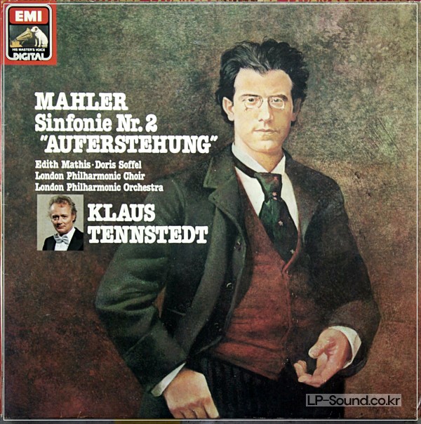 MAHLER SYMPHONY NO.2 KLAUS TENNSTEDT ORIGINAL 1982 EMI 2LP